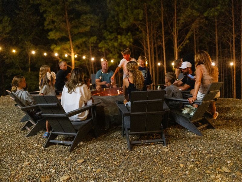 S&rsquo;mores and smiles await &mdash; sweet treats by the fire pit