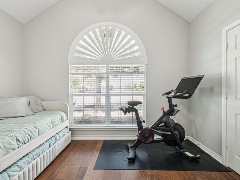 Stay active with Peloton bike and Precor elliptical.