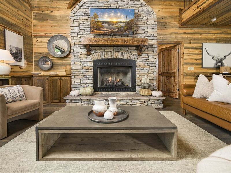 A cozy living space designed for comfort, warmth, and togetherness