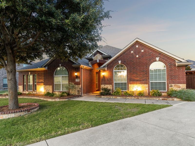 Charming curb appeal on a quiet cul-de-sac in a safe, family-friendly neighborhood.