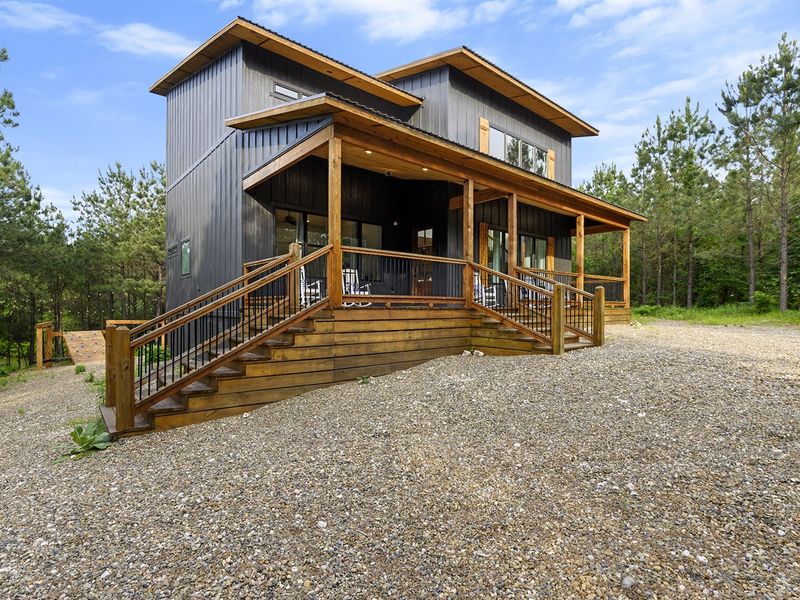 Front view of Double A's Hideout