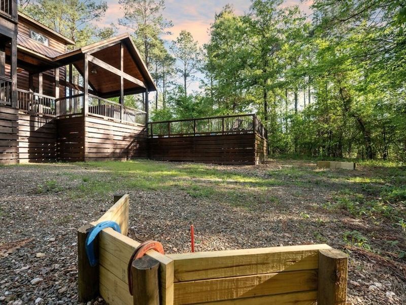 Large play area.