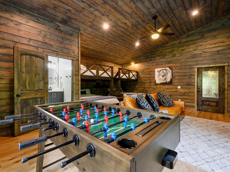 Hours of Fun: Enjoy nonstop entertainment with our foosball table
