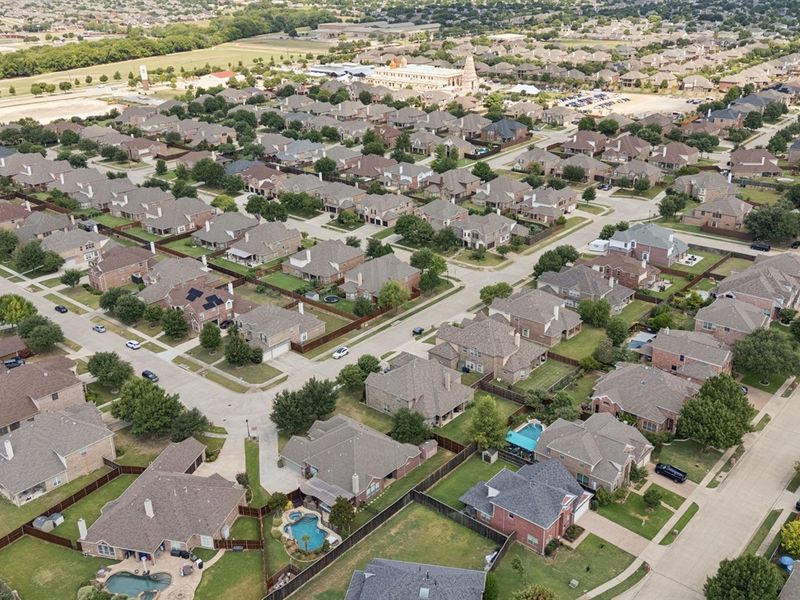 Safe, family-friendly neighborhood in the heart of Frisco.