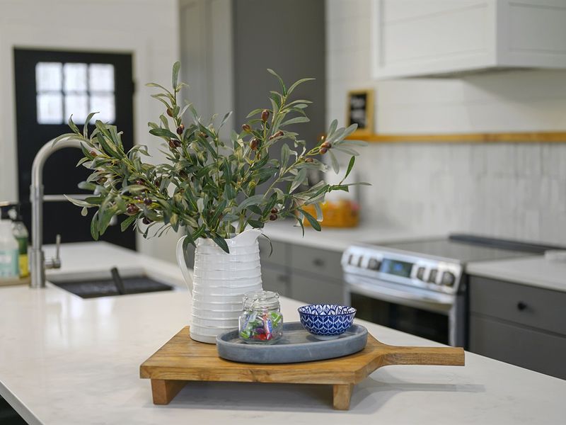 Where modern meets convenience: our kitchen's state-of-the-art appliances.