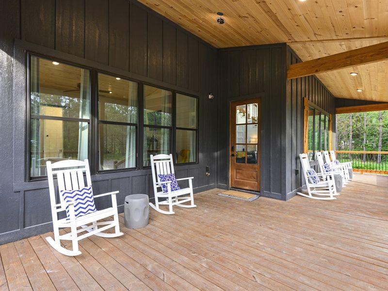 Front deck