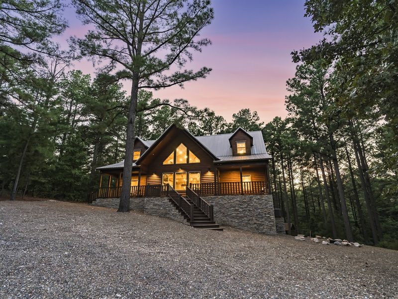 Escape the hustle and bustle! This cozy cabin in the woods is calling your name for the ultimate nature retreat!