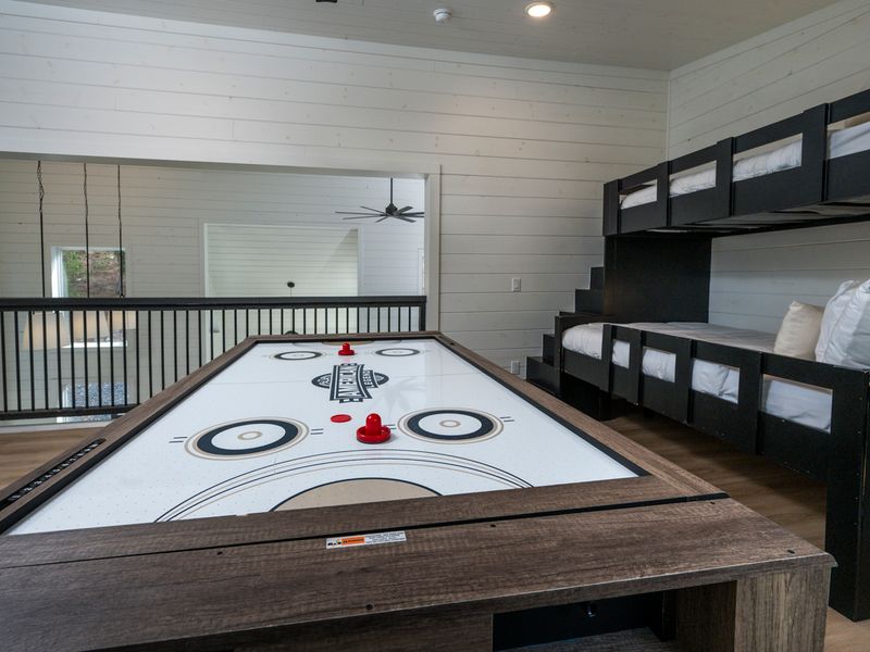 A thoughtfully designed loft with space to play, unwind, and relax after a day of adventure.