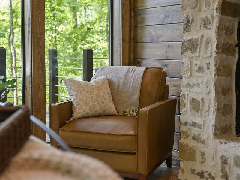 A quiet spot to curl up with a book