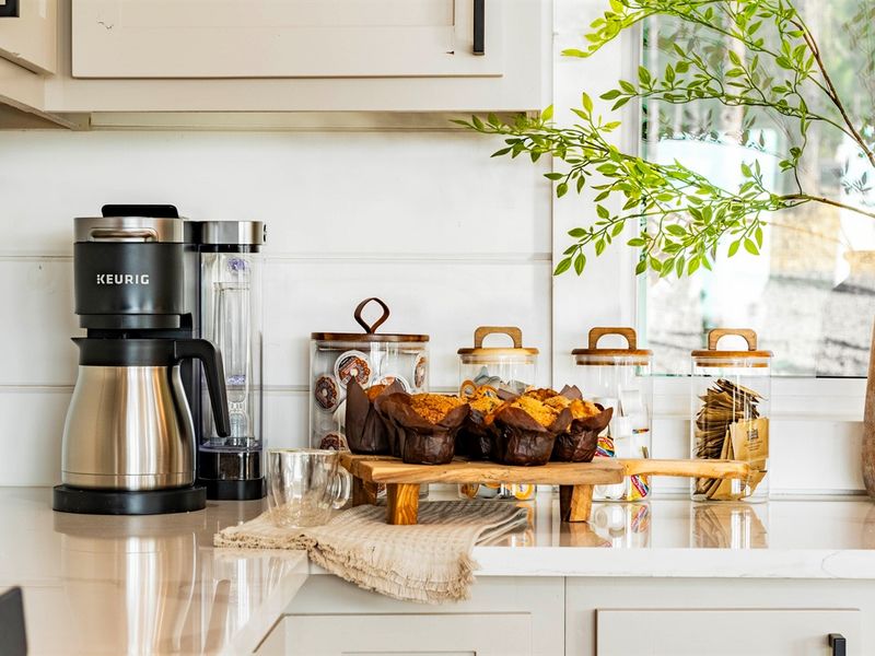 Coffee ready + cozy mornings