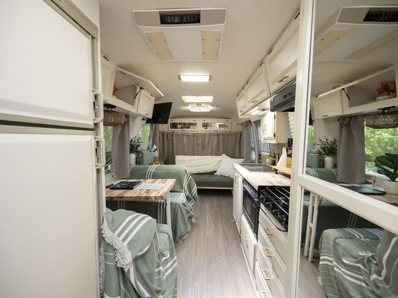 Texas Pecan Airstream Interior