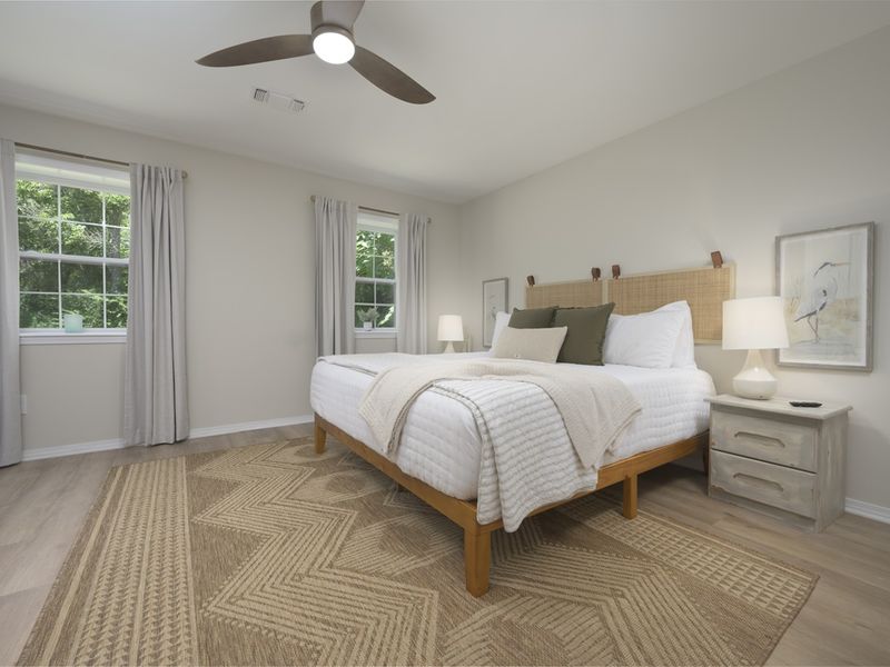 Bedroom 2 provides a cozy, tranquil space for a good night's rest.