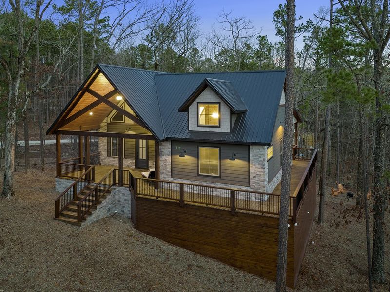 Escape to woodland serenity, where every moment becomes a cherished memory in the making.