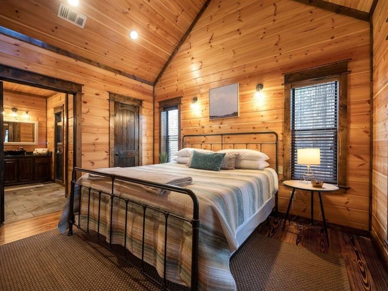 Retire after a busy day in one of the three king beds!