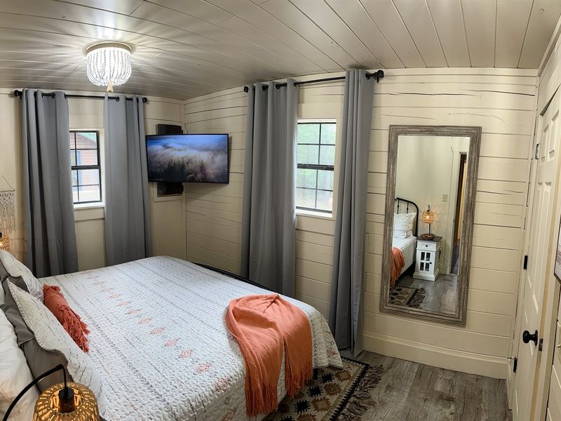 Relax in style: second king bedroom with Smart TV