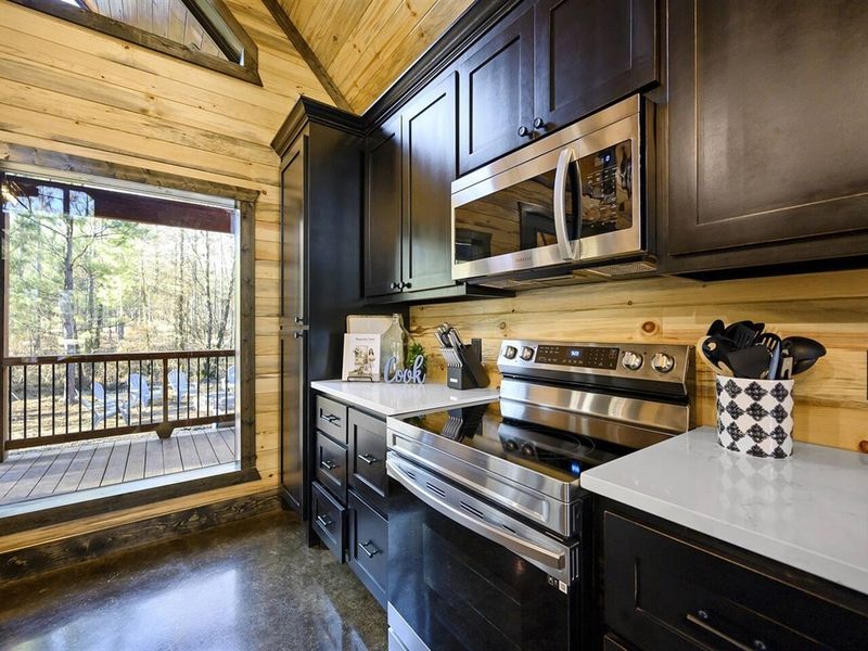 Oversized kitchen