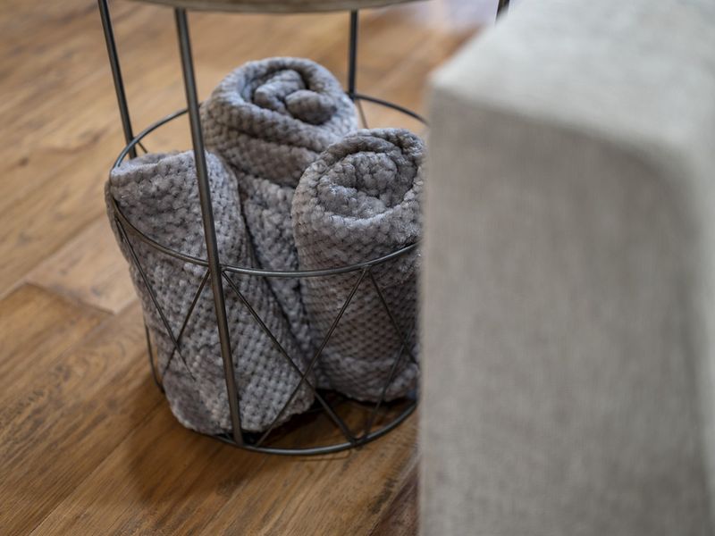 Throw blankets for cozy nights in.