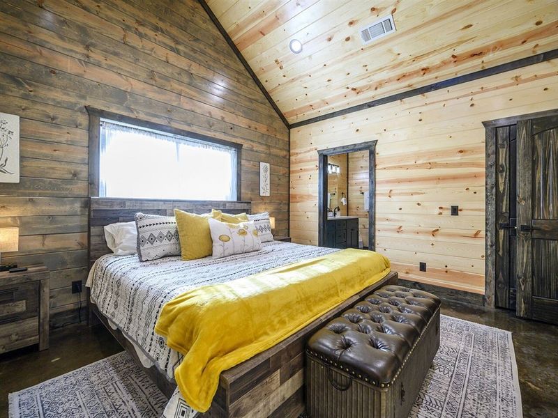 Find serenity and style in the elegant confines of King Bedroom 2