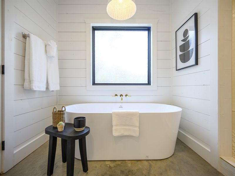 Bathe and relax