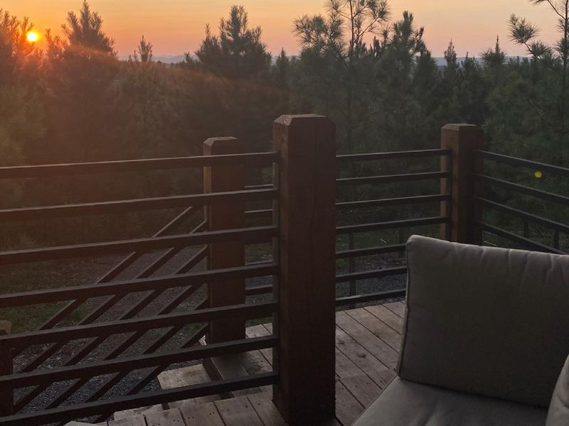 Vibrant sunrise view!