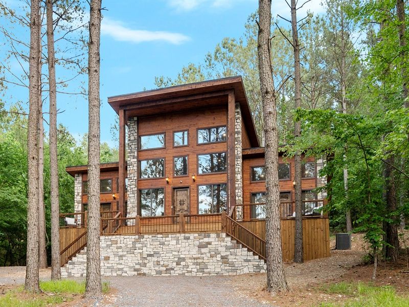 "Balconies offering serene morning moments, surrounded by the quiet of nature." Your Cabin Escape !