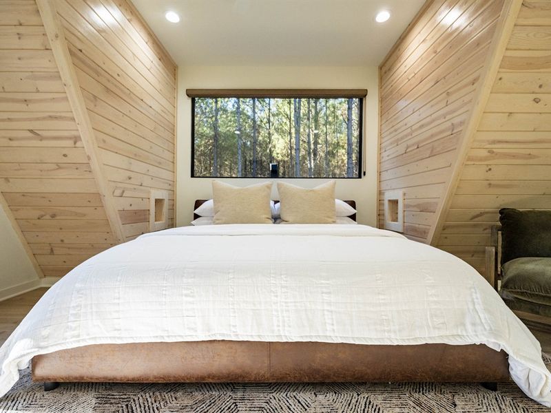 Luxury linens and comfy pillows for a peaceful night's sleep