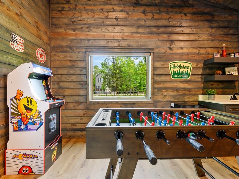 Ultimate Entertainment: Movie nights, foosball challenges, and retro gaming fun