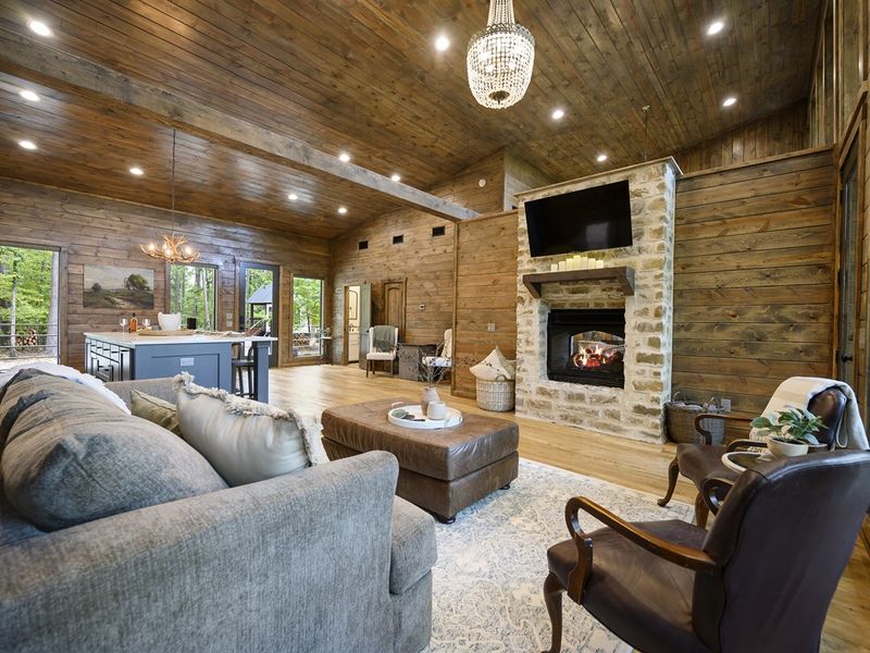 Spacious living room for everyone