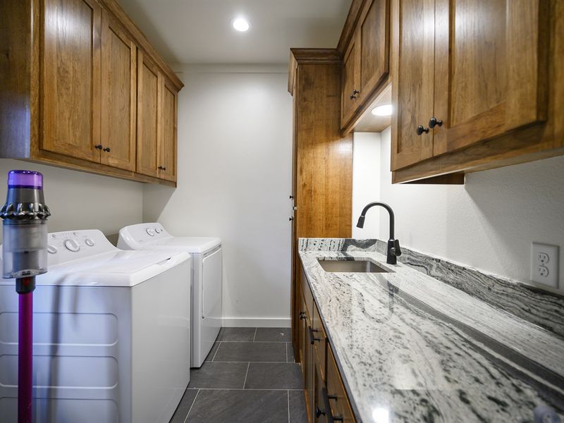 A full laundry room so that you don't have to overpack