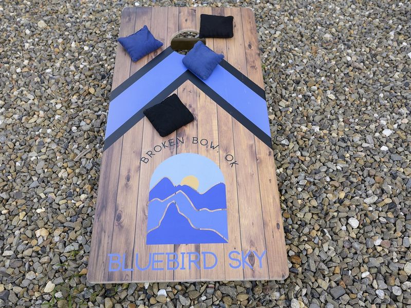 Who's up for little friendly cornhole match!