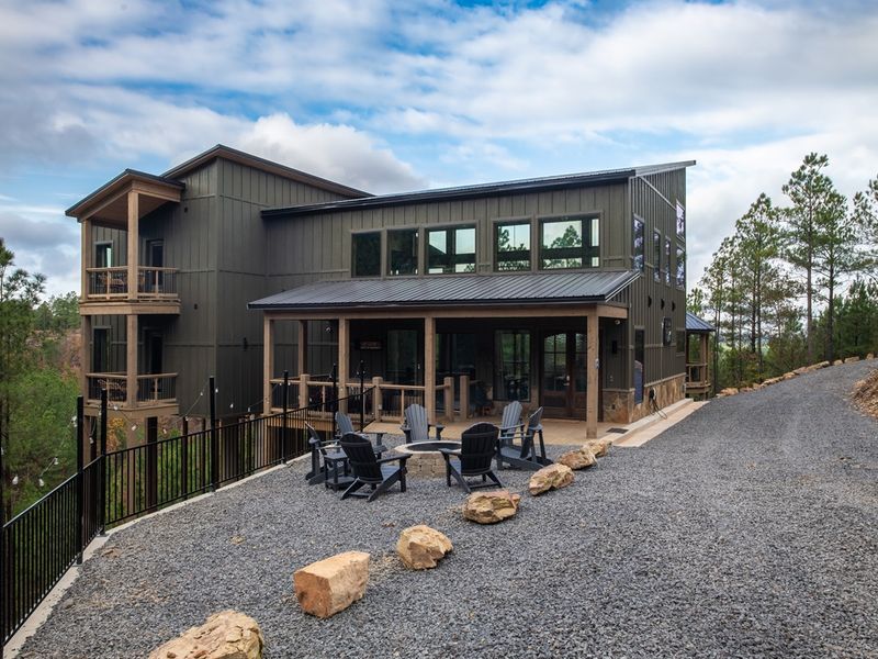 Big windows for daydreaming, a firepit for storytelling.