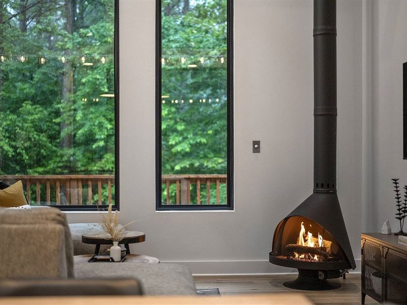 Beautiful views inside and outside