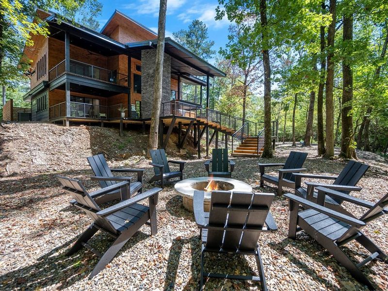 Roast marshmallows or stargaze at the fire pit.