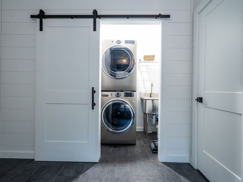 Full size washer and dryer
