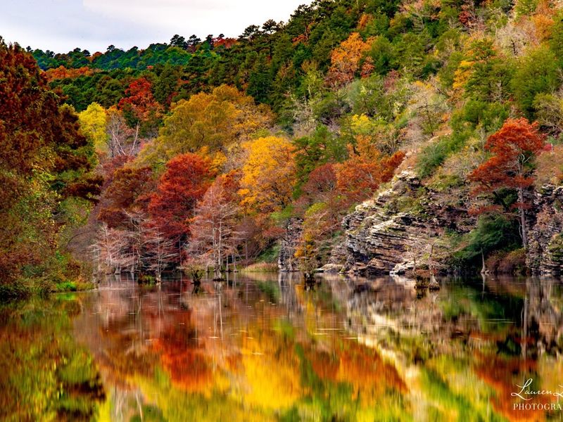 The fall foliage is beautiful starting at the end of October!