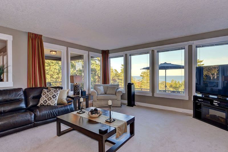 Formal living room with gorgeous views.