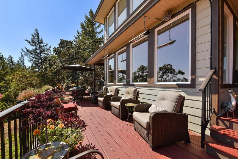 Comfortable outdoor seating