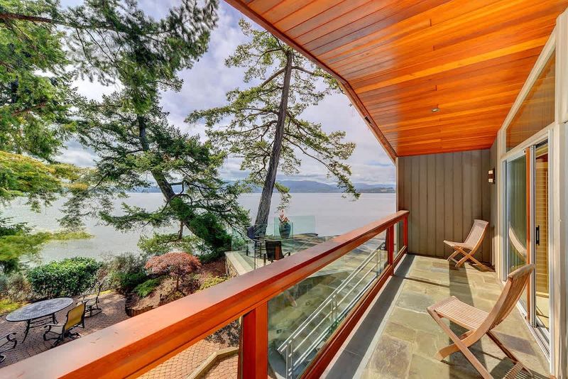 Master bedroom deck. 
