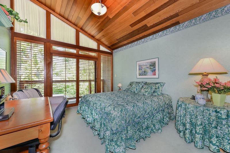 Second bedroom on the main level. 