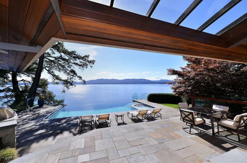 Incredible views from the main patio area. 