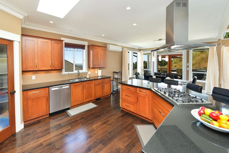 Upper Main level kitchen. 