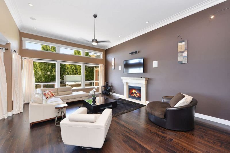 Upper main level main living room. 