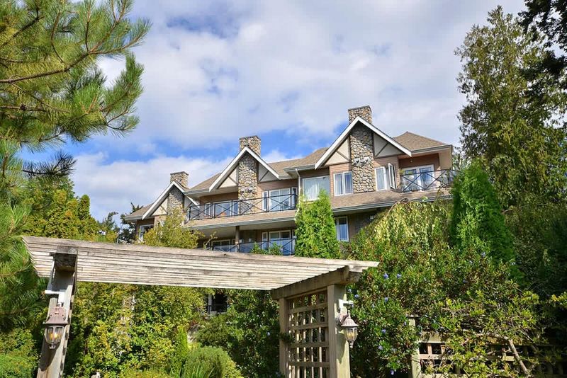 Miraloma Building with picturesque grounds. 
