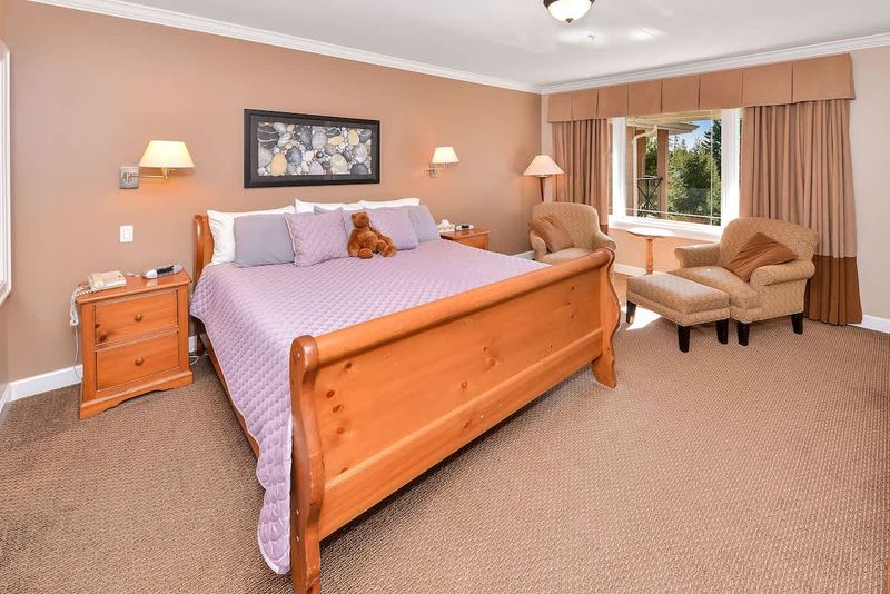 Spacious master bedroom.