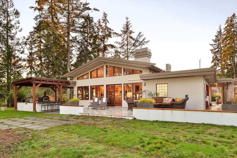 Amazing outdoor living spaces. This image is from the winter, imagine spring, summer, and fall.