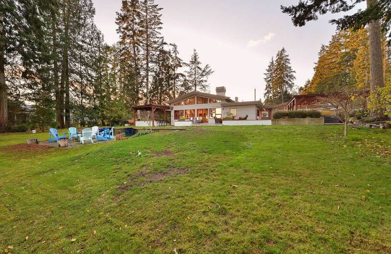 Amazing outdoor living spaces. This image is from the winter, imagine spring, summer, and fall.