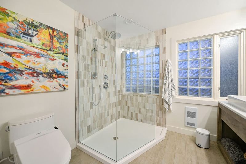 Master bedroom ensuite with walk in shower.