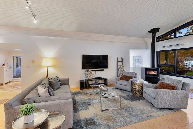 Main level living room with amazing ocean views.