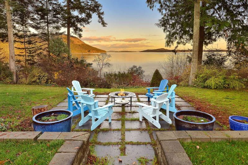 Amazing outdoor living spaces. This image is from the winter, imagine spring, summer, and fall.