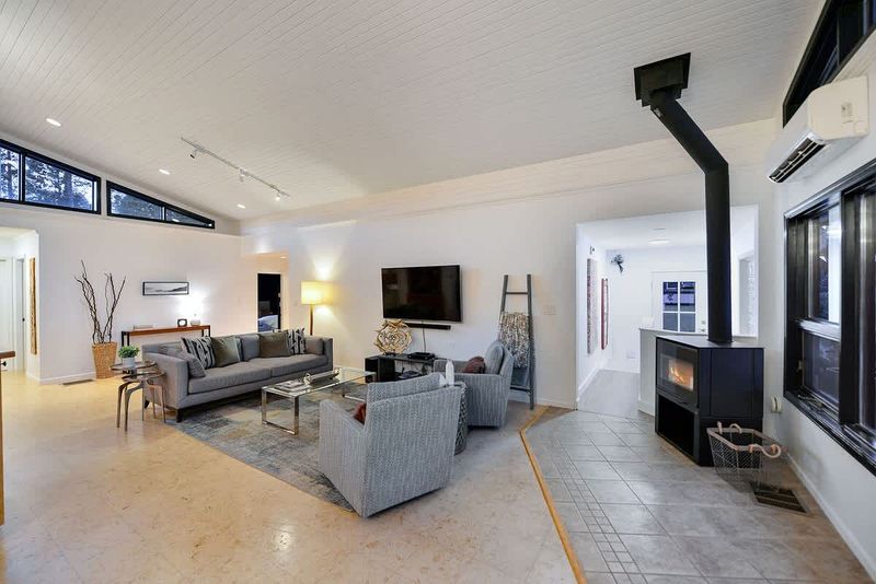 Main level living room with amazing ocean views.